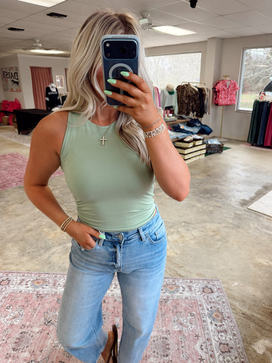Soft Sage Tank