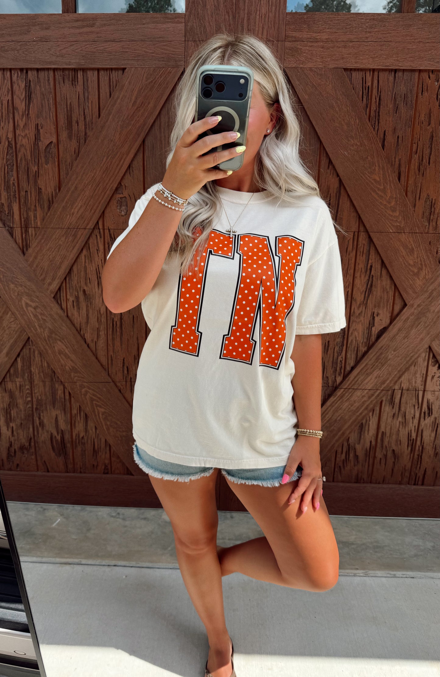 TN polka-dot tee