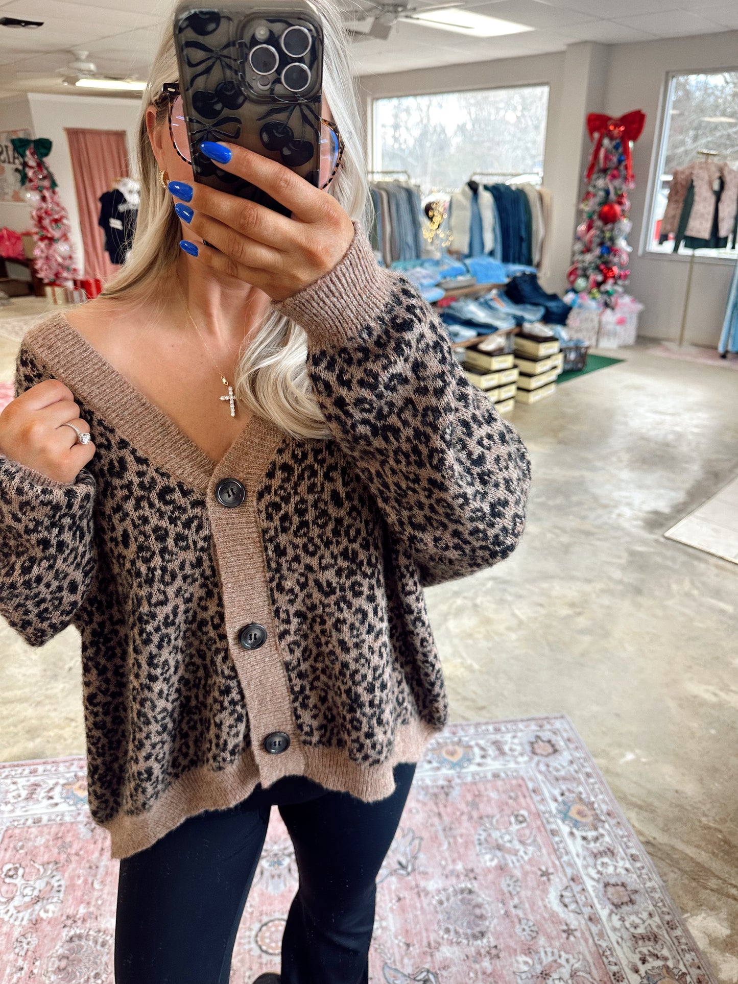 Cheetah Cardigan