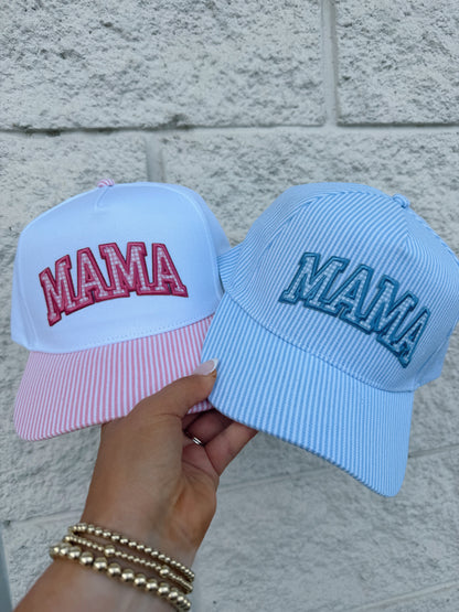 MAMA Gingham Hat