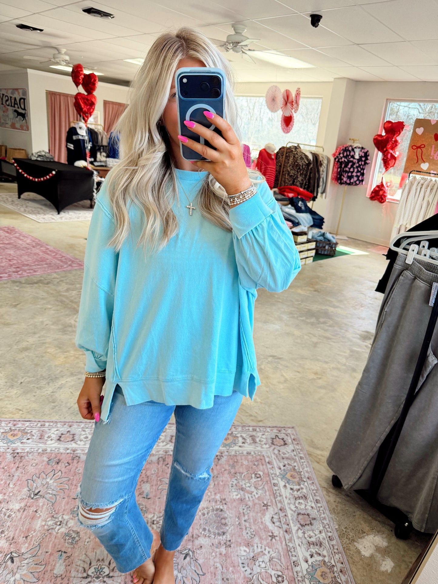 Pastel Spring Pullover Top