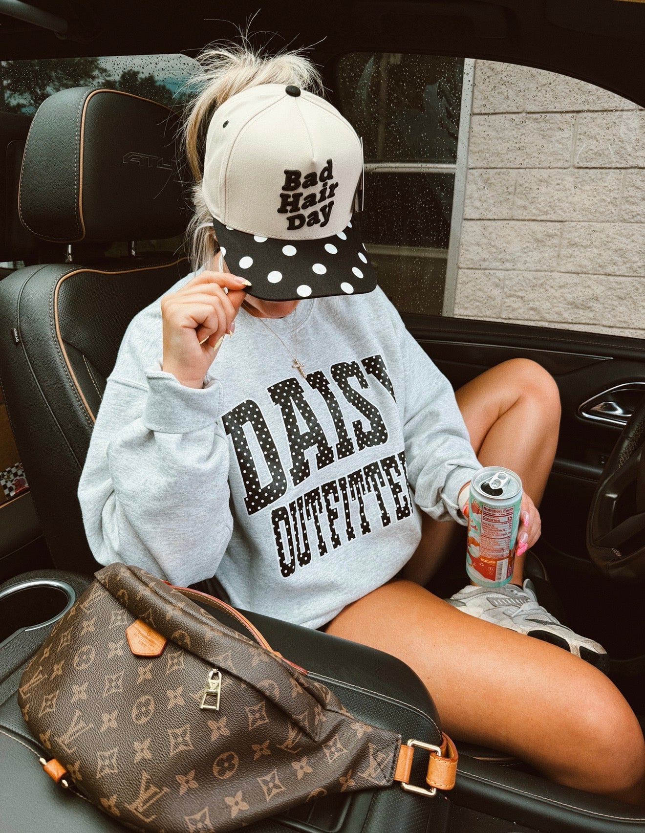 Daisy Outfitters Polka Dot Crew