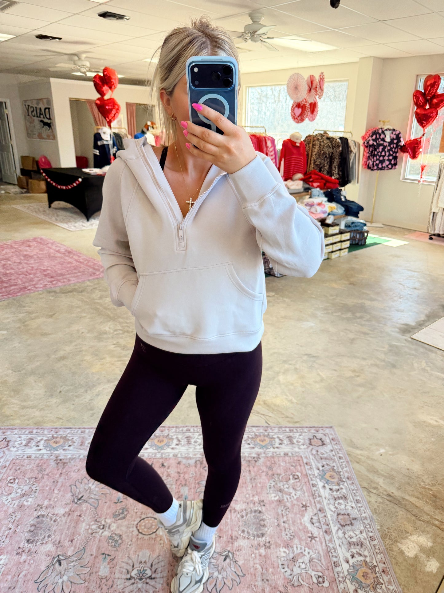 SCUBA QUARTER ZIP HODDIE
