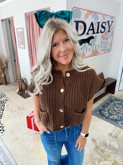 Oversized Button Down Sweater