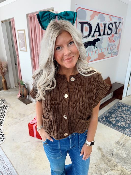 Oversized Button Down Sweater