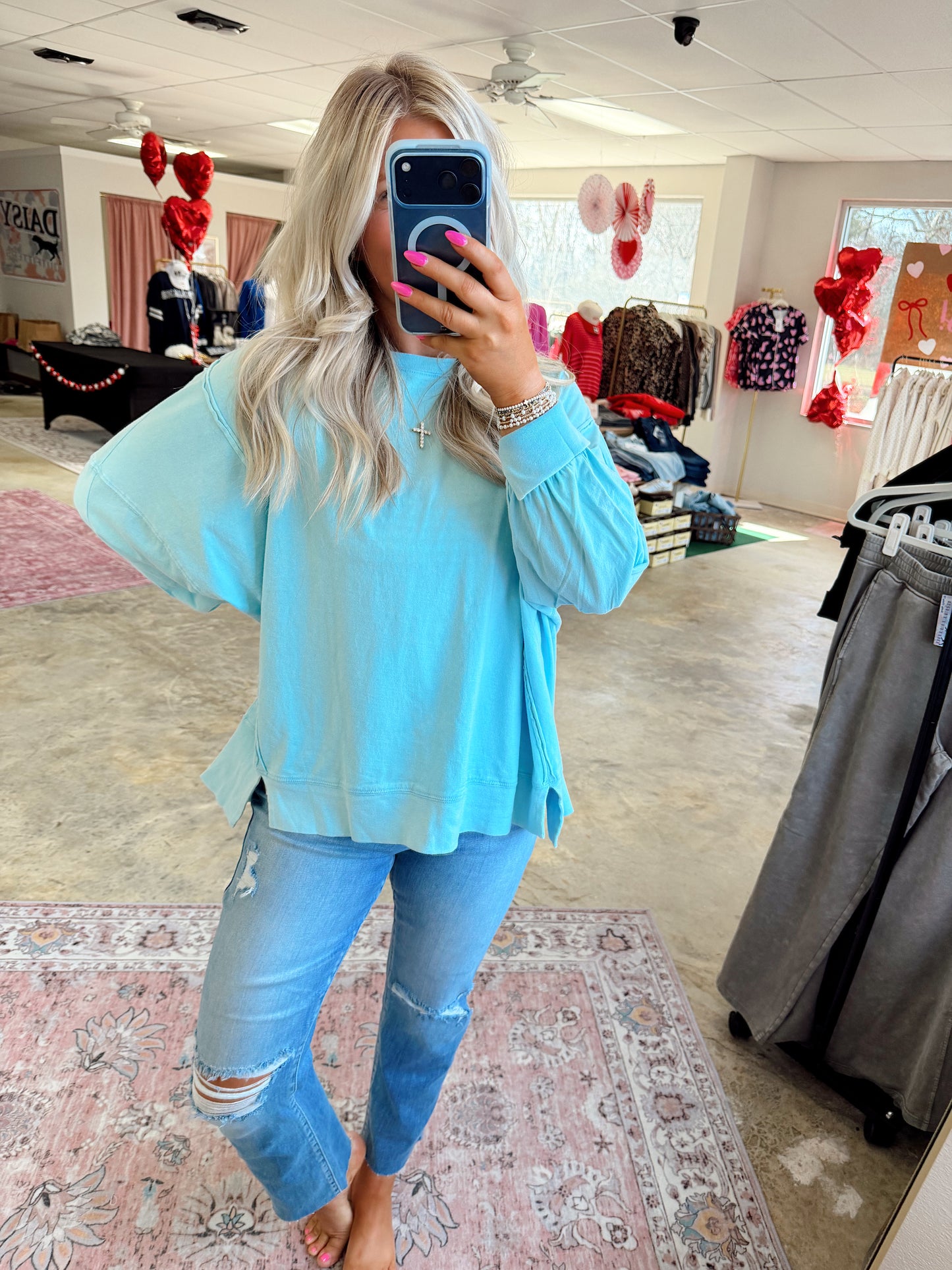Pastel Spring Pullover Top