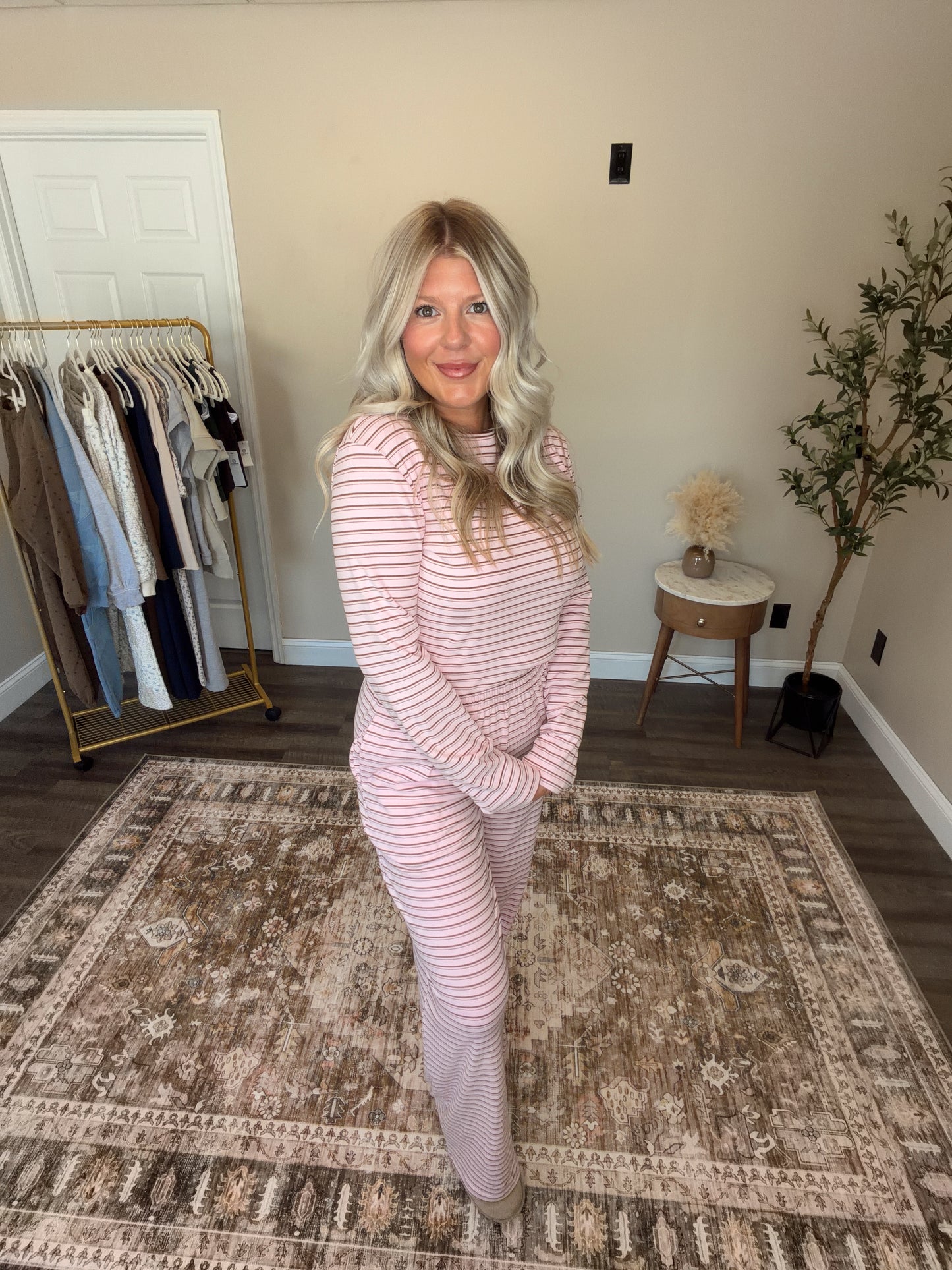 Pink Latte Lounge Set