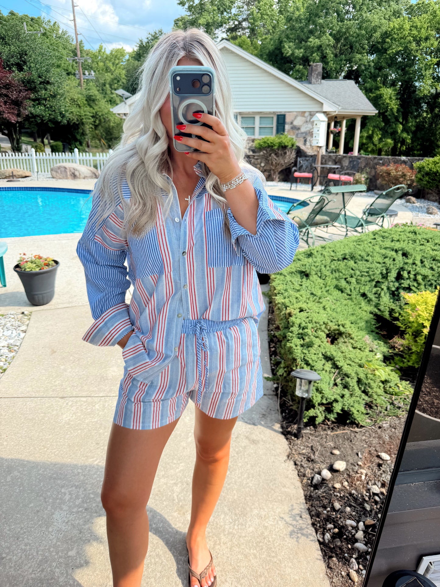 Americana Woven Set