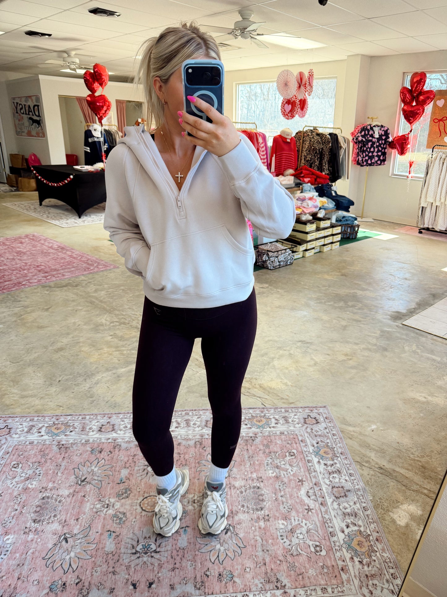 SCUBA QUARTER ZIP HODDIE