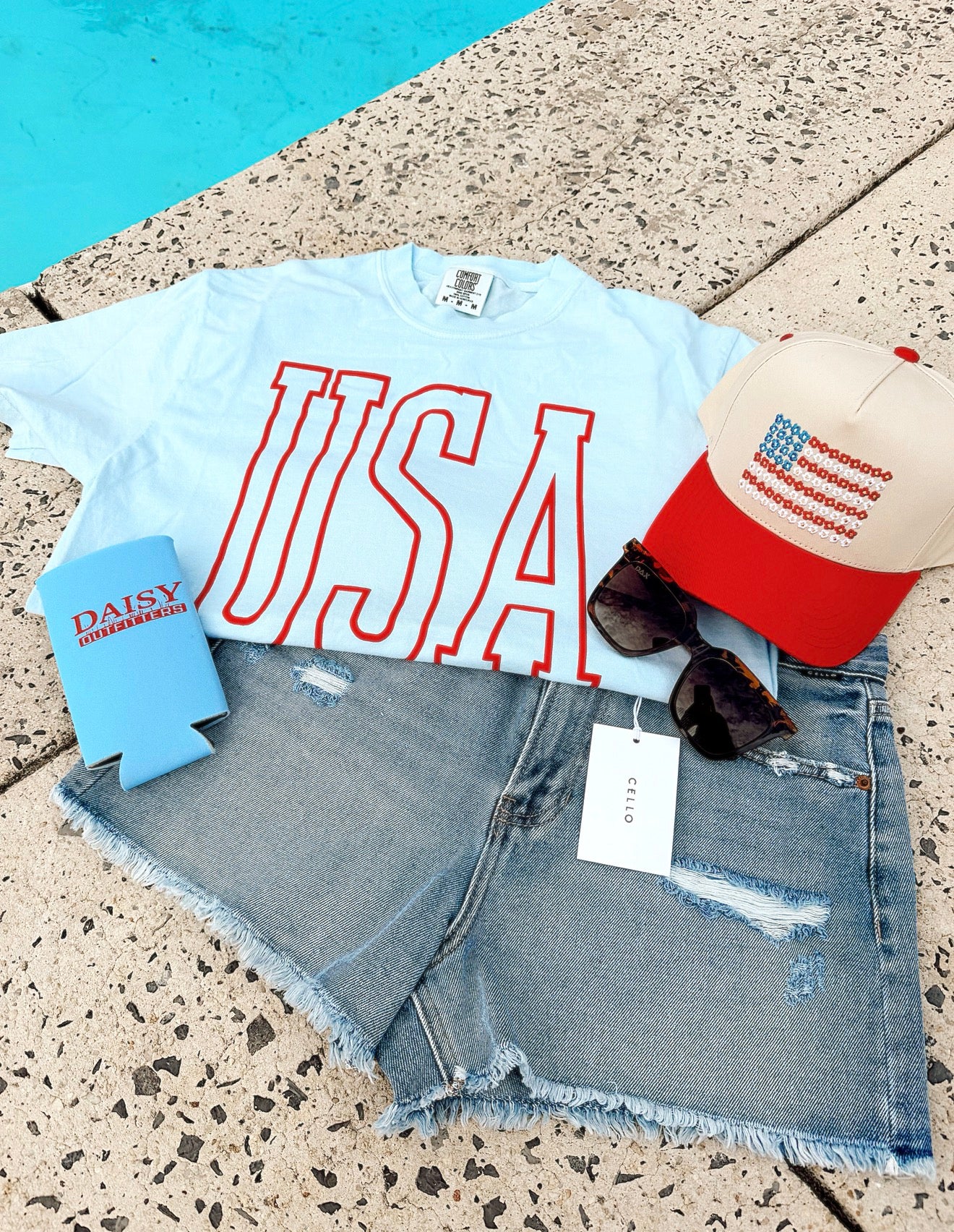 USA Puff Tee