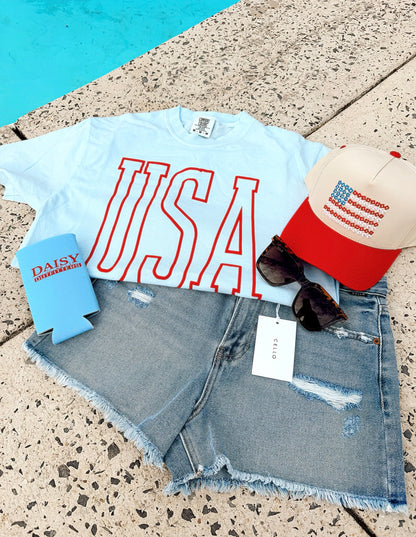 USA Puff Tee