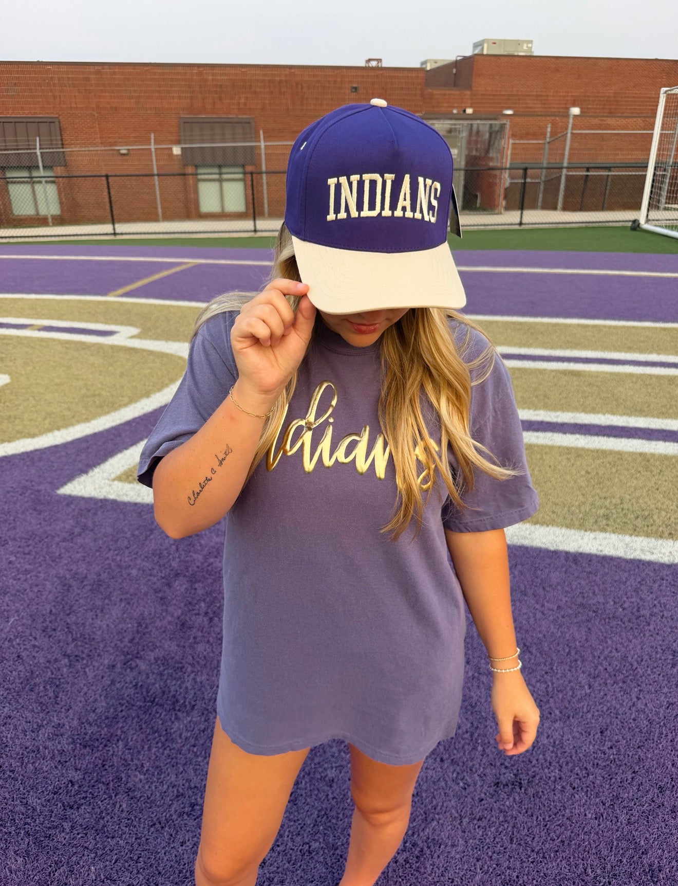 Indians Two Tone Hat