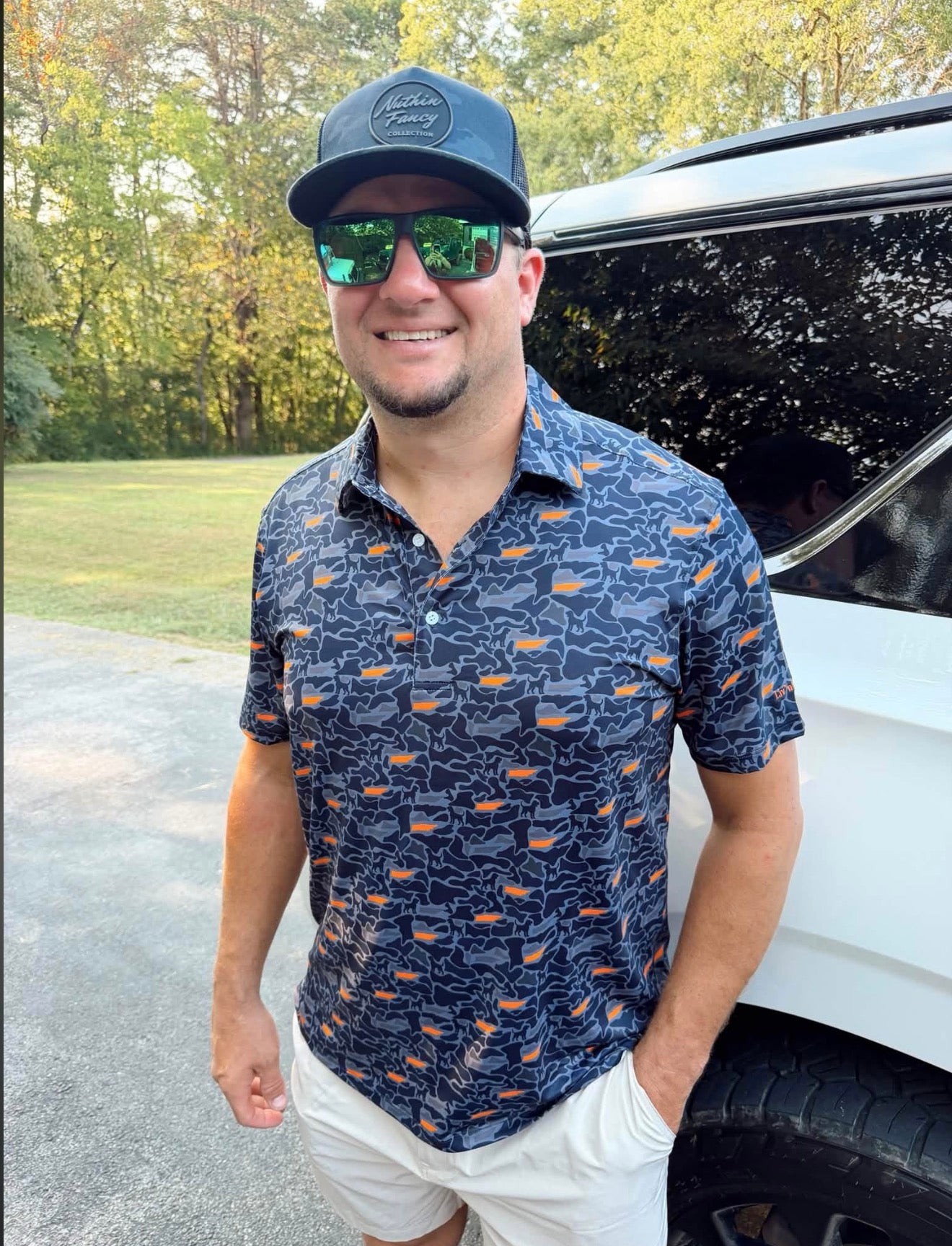 Black Camo TN Polo