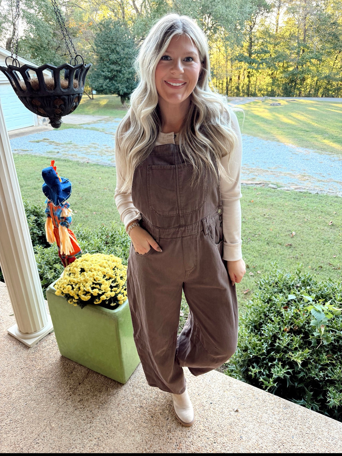 Vintage-Washed Overall
