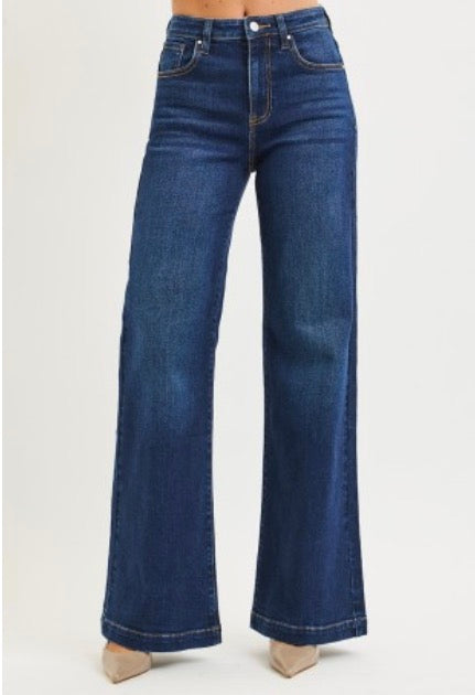 High Rise Wide Leg Jeans