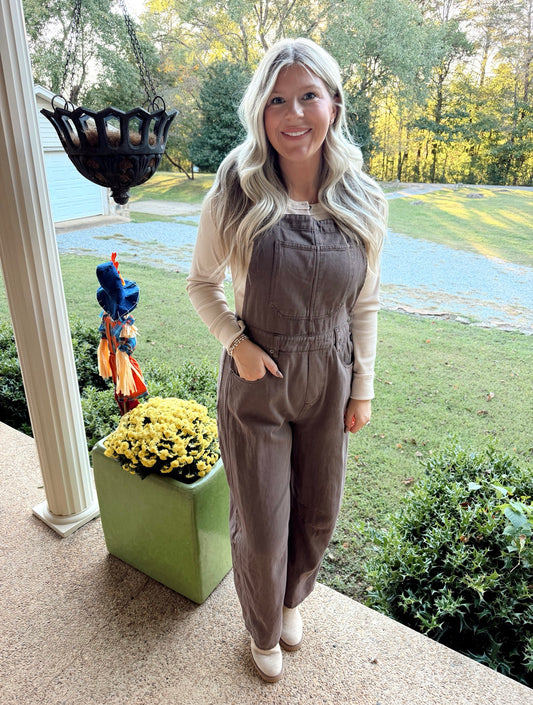 Vintage-Washed Overall