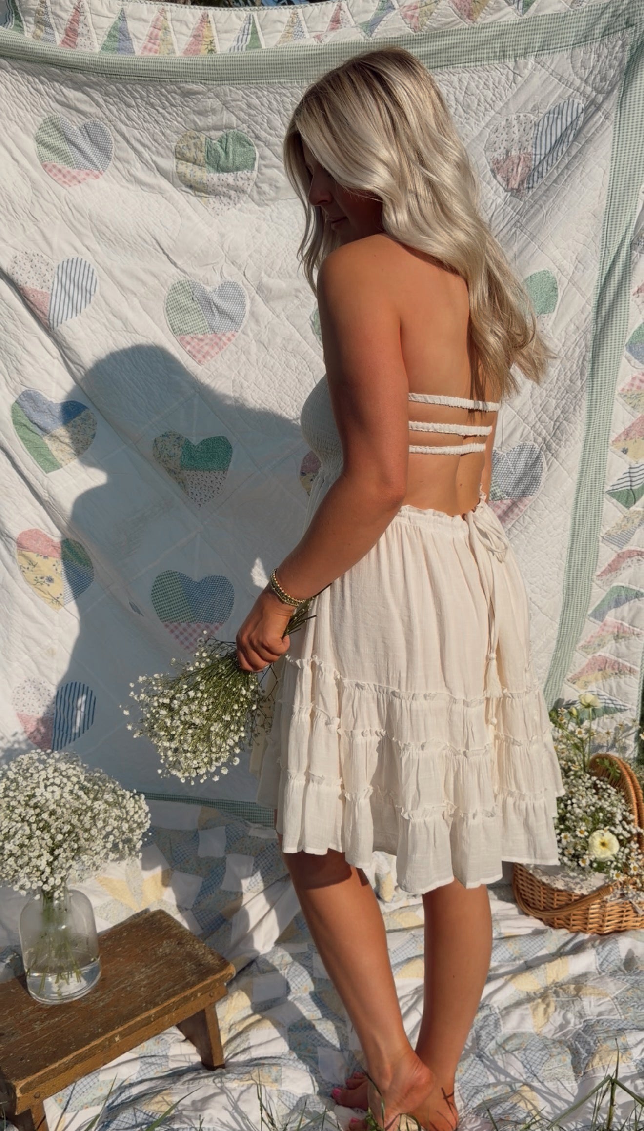 Golden Hour Mini Dress