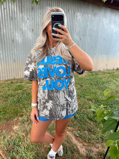 Jesus Loves You Camo Tee