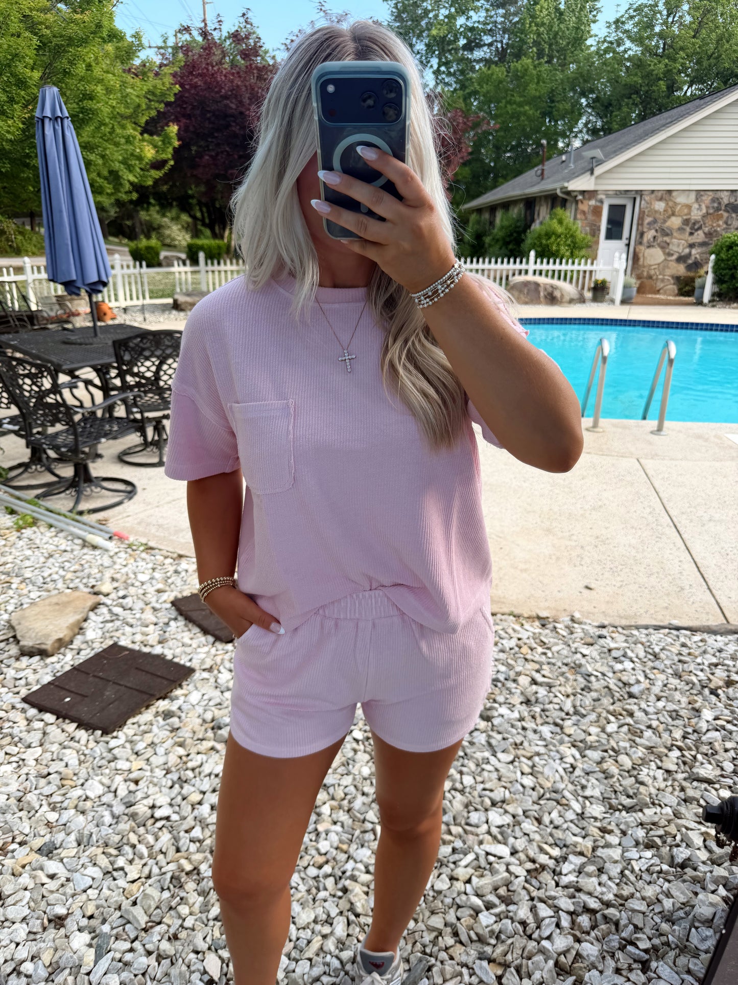 RIBBED SHORTS