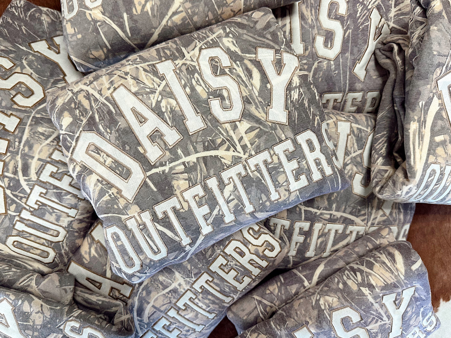 Daisy Outfitters Camo Crewneck