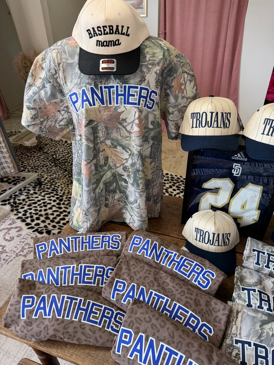 Camo Panthers Tee