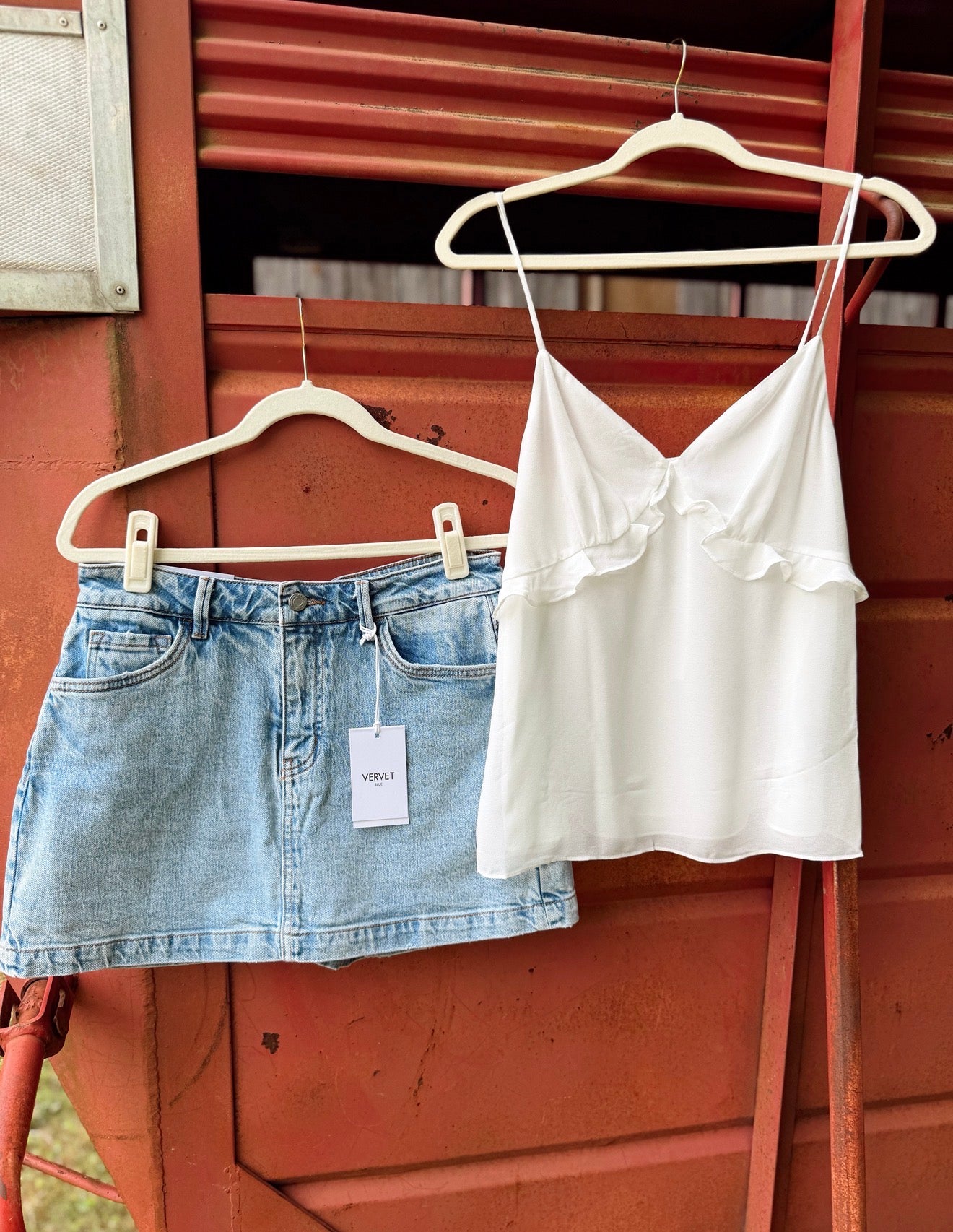 Ruffle Cami Top