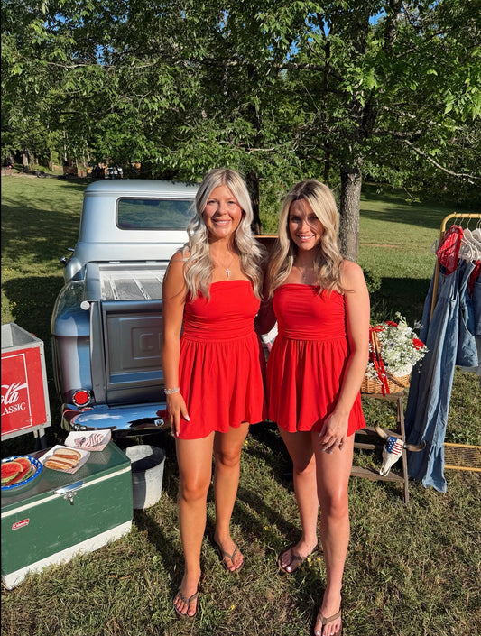 Red Hot Romper