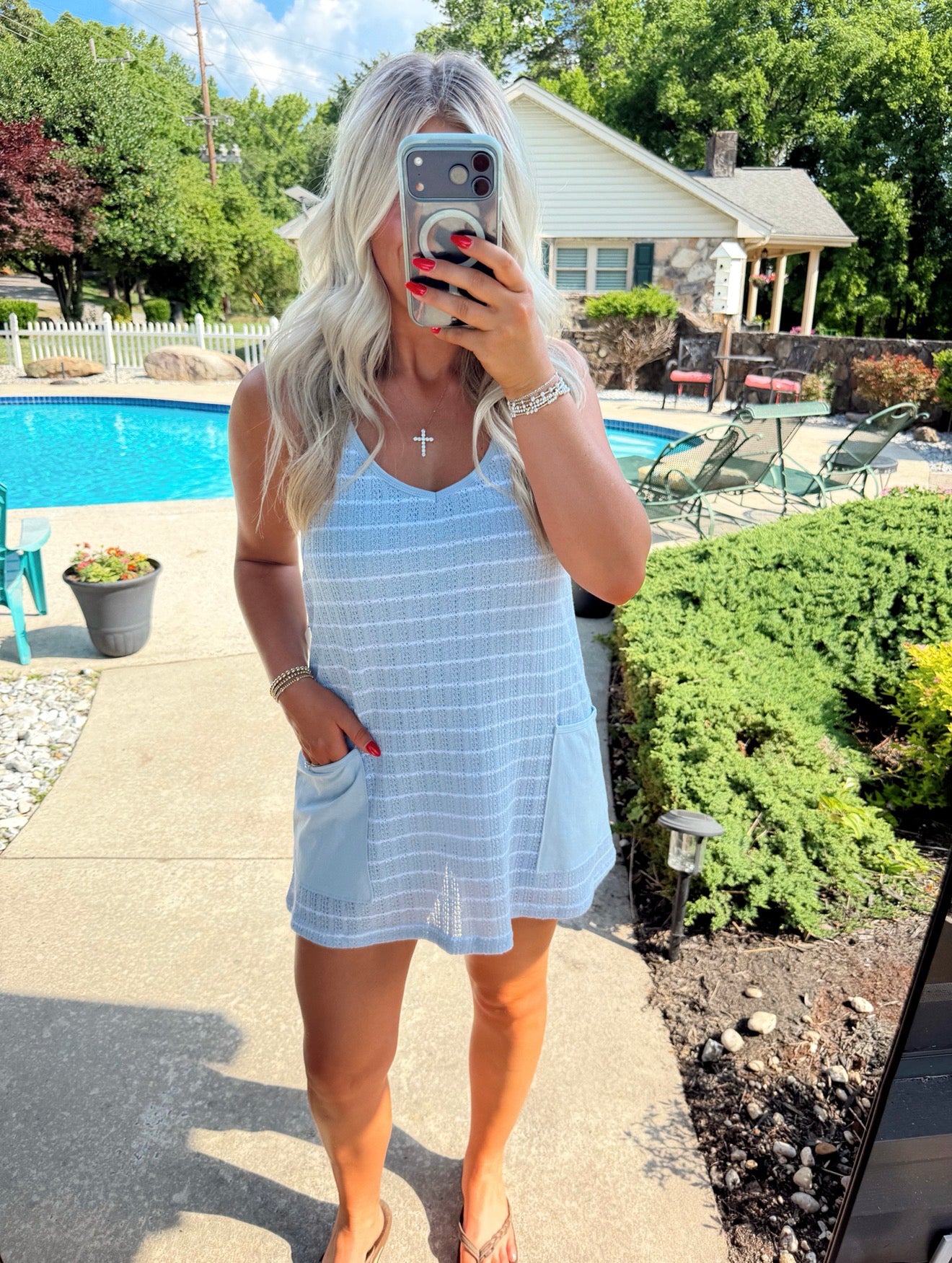 Seabreeze Crochet Dress