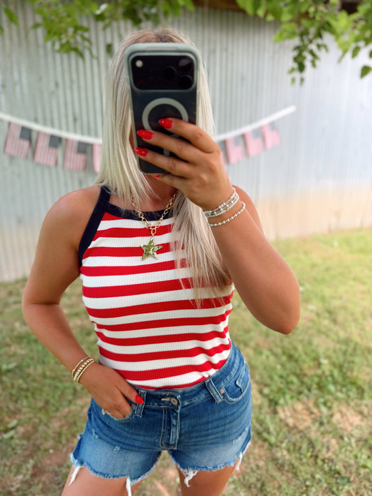 Americana Striped Tank