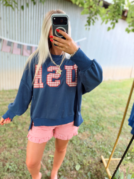 USA PATCH PULLOVER