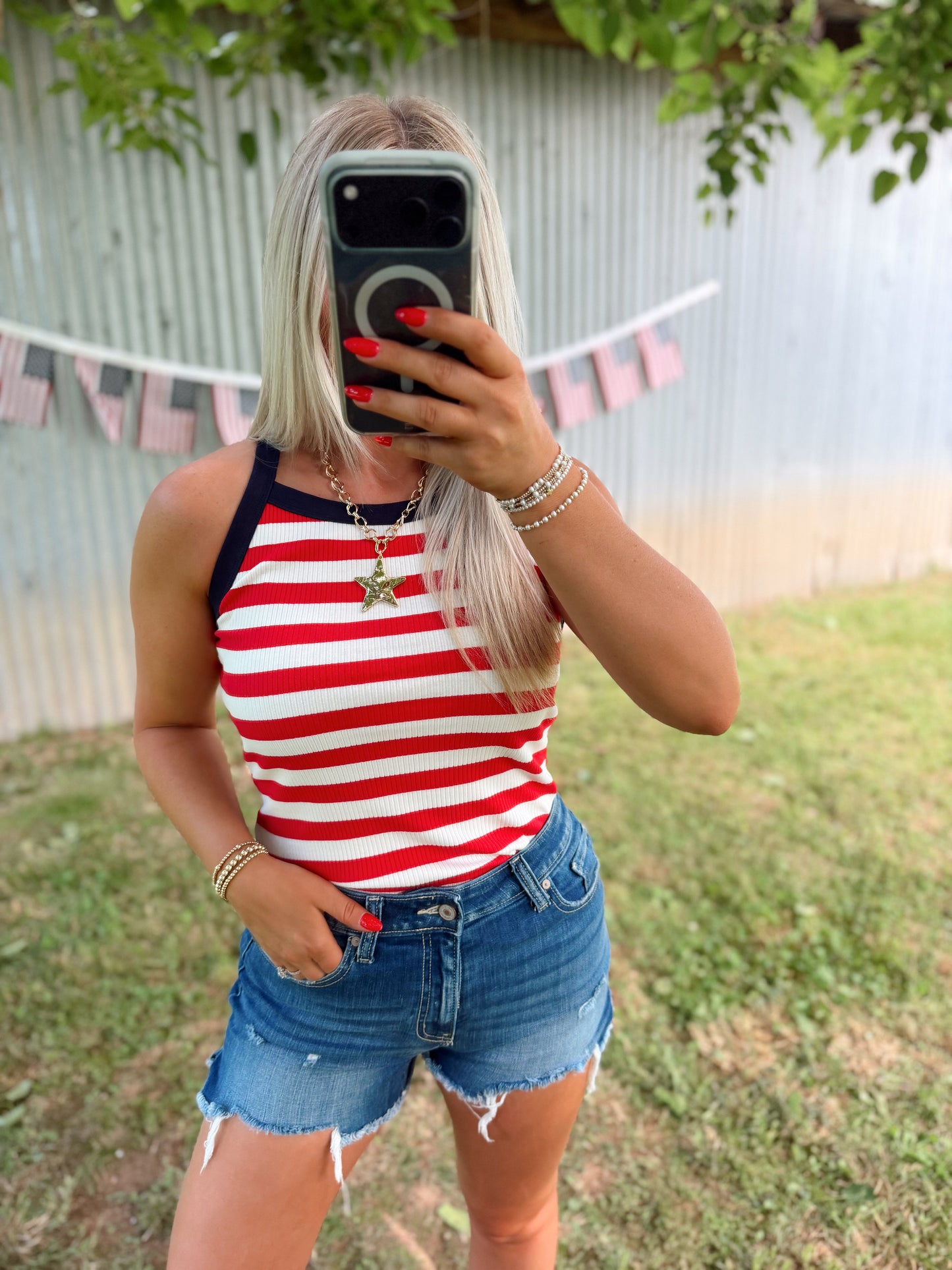 Americana Striped Tank