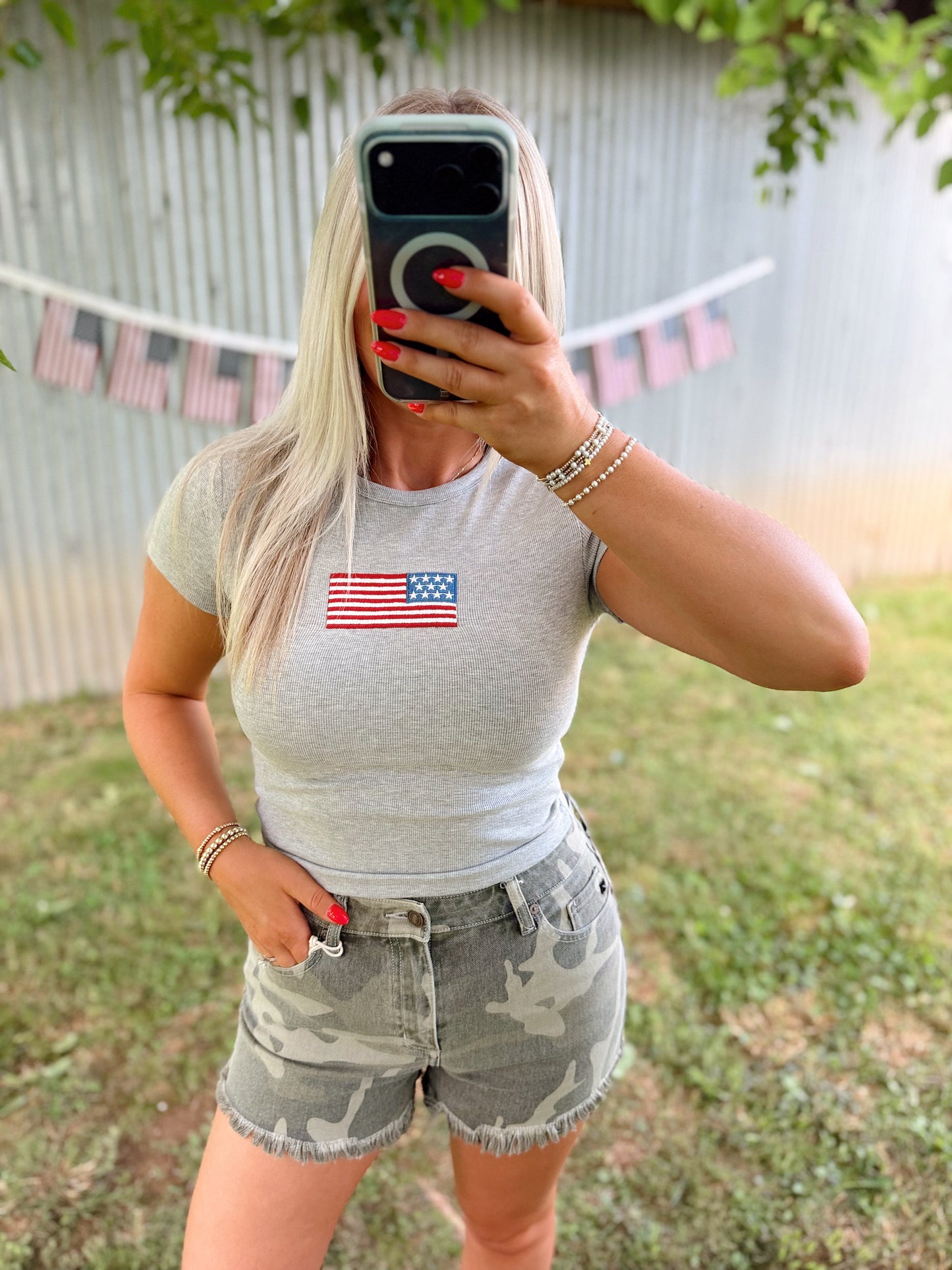 FLAG BABY TEE