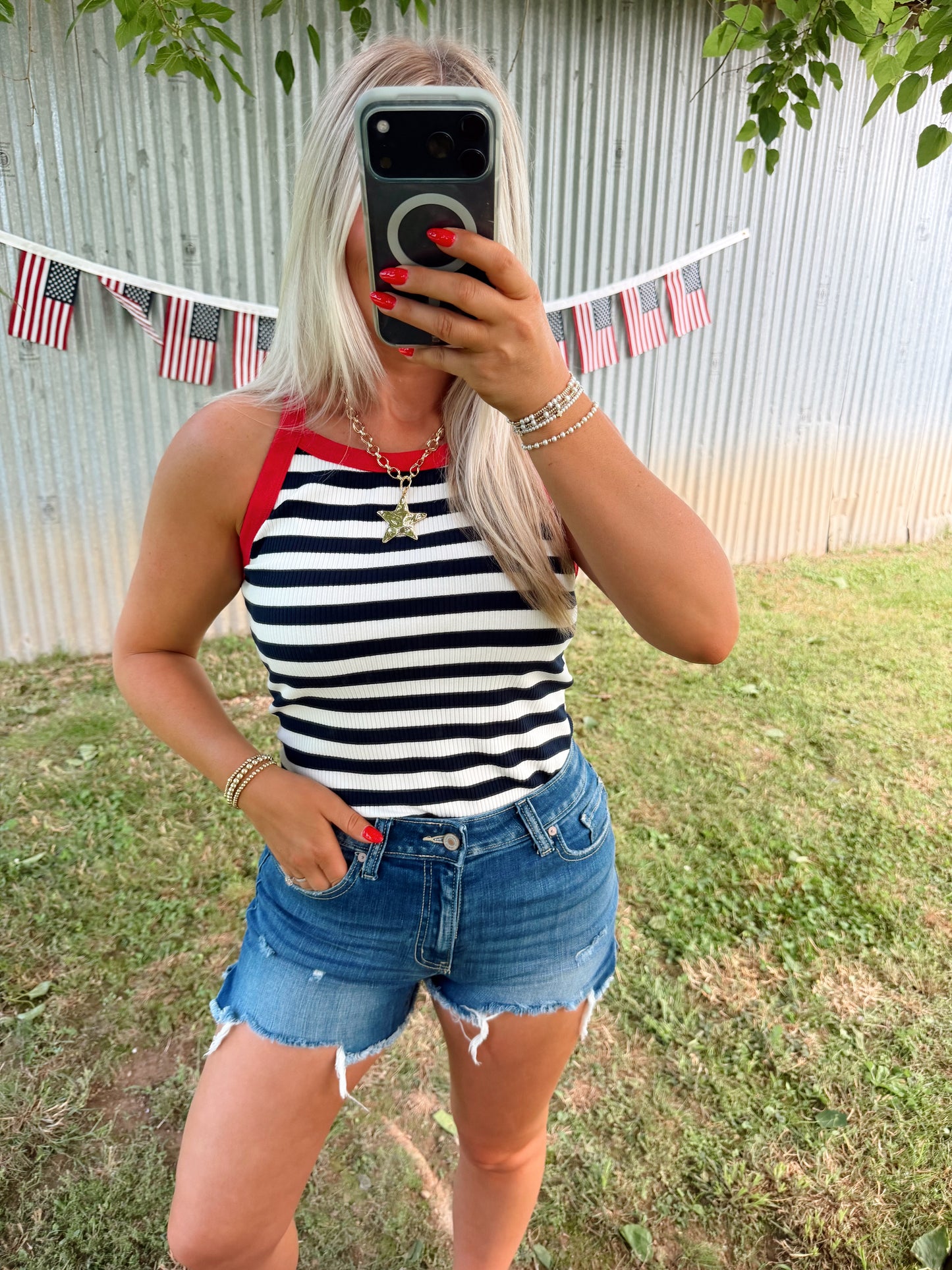 Americana Striped Tank