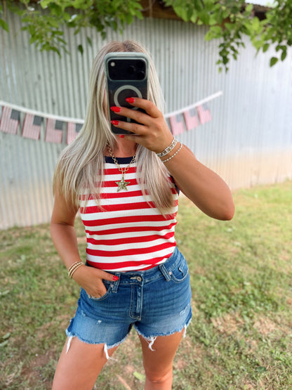 Americana Striped Tank