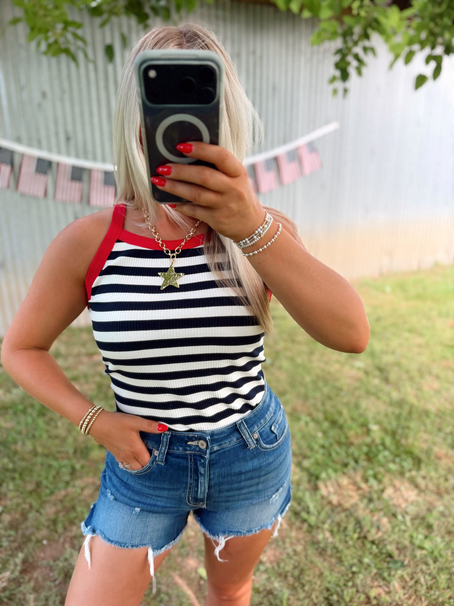 Americana Striped Tank