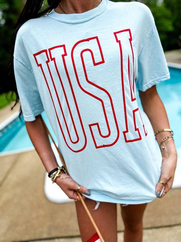 USA Puff Tee