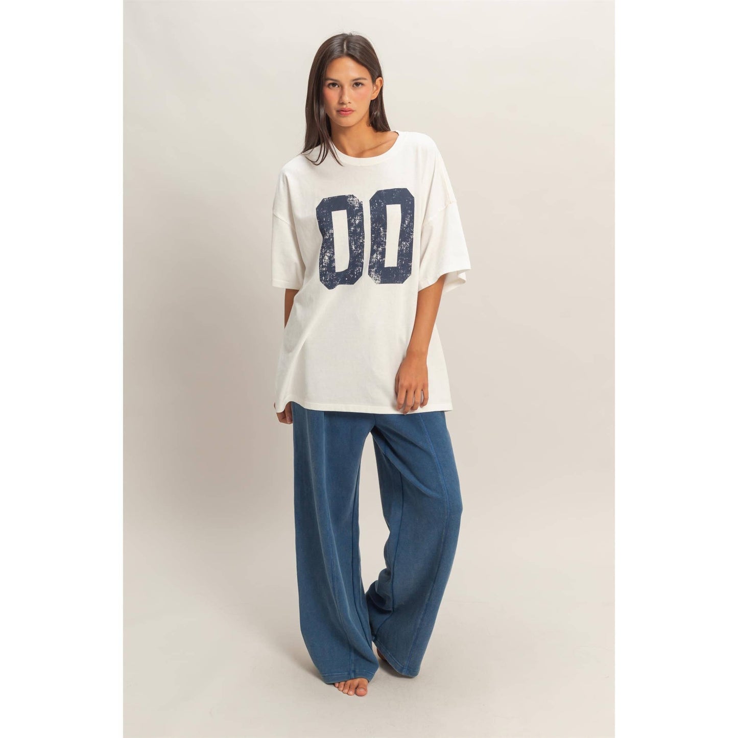 Oversized Varsity Tee