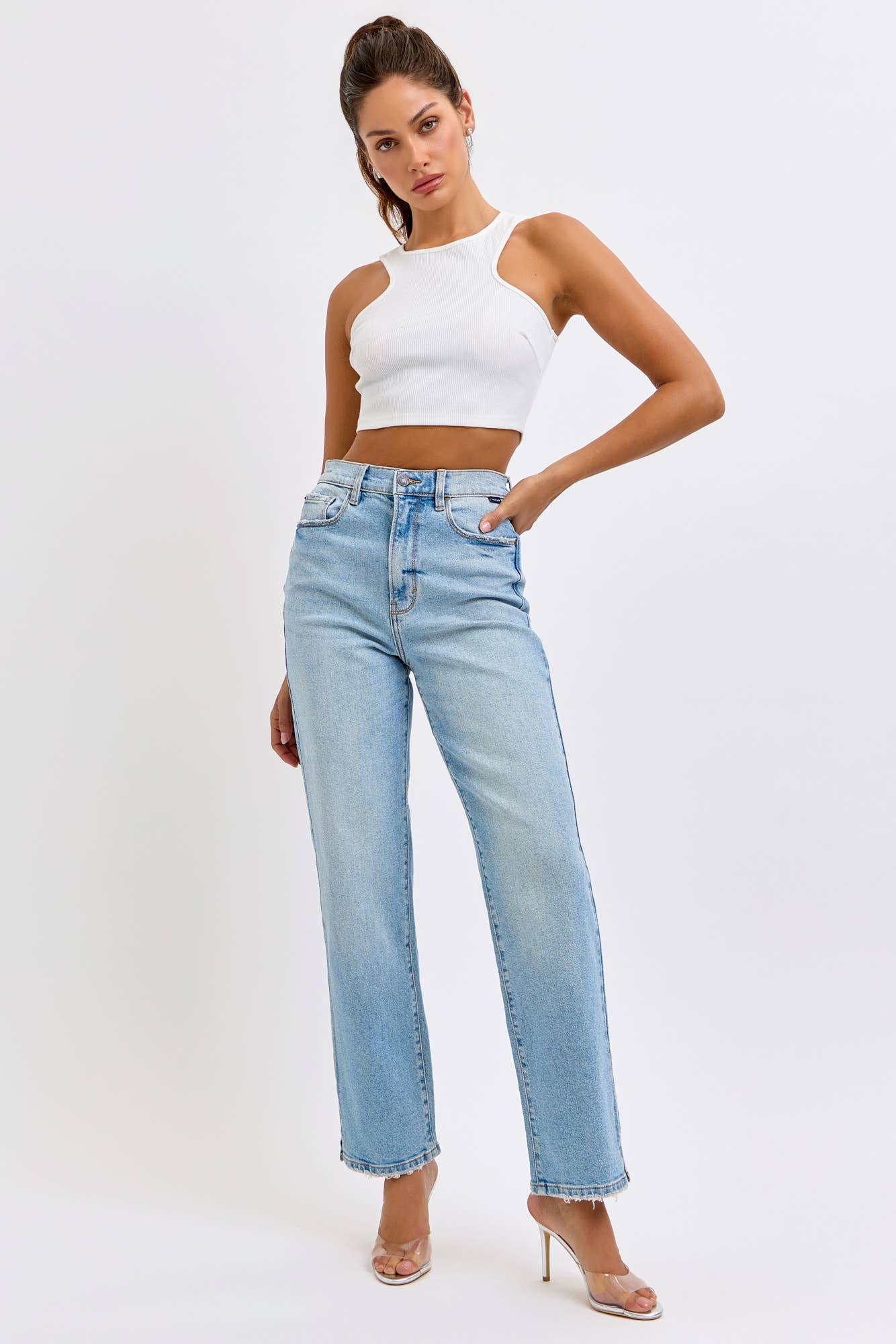Super High Rise Dad Jeans