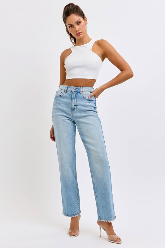 Super High Rise Dad Jeans