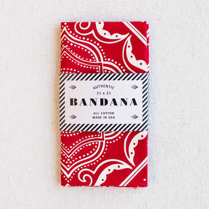 Western Bandana- Red