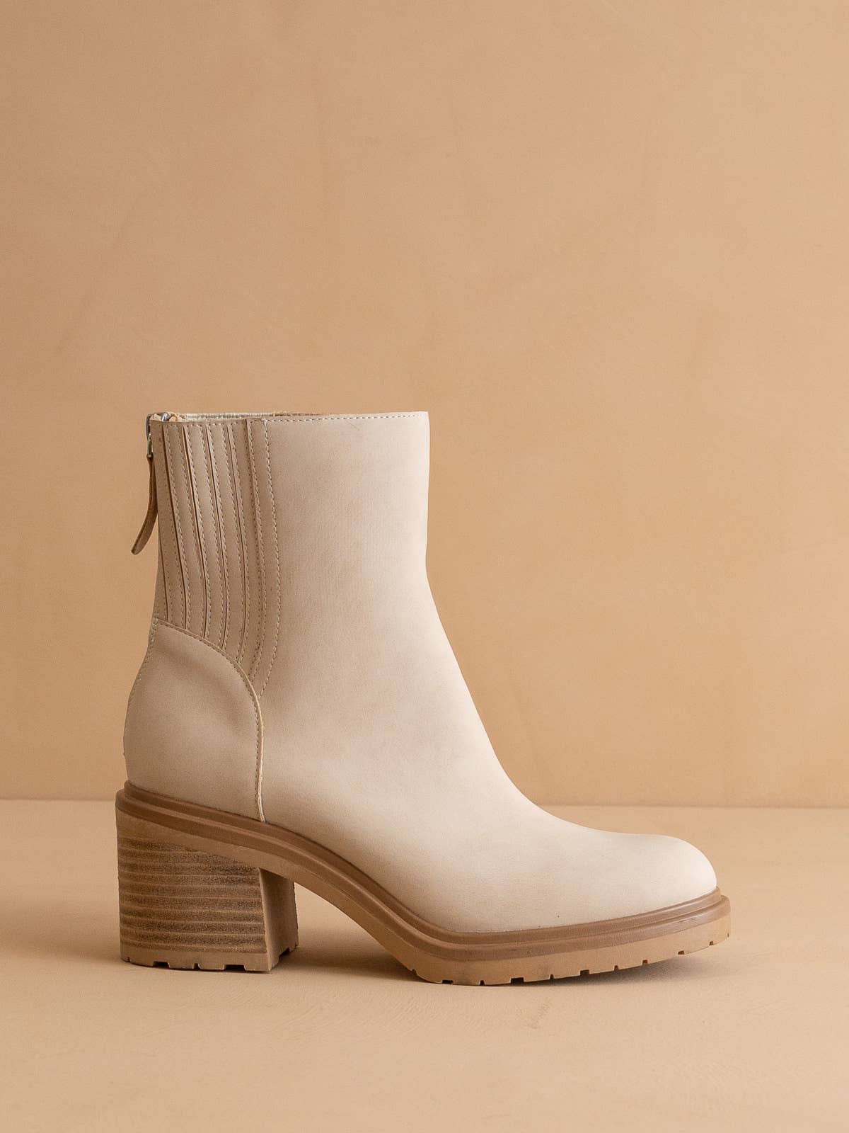 Light Grey Chelsea Fall Bootie