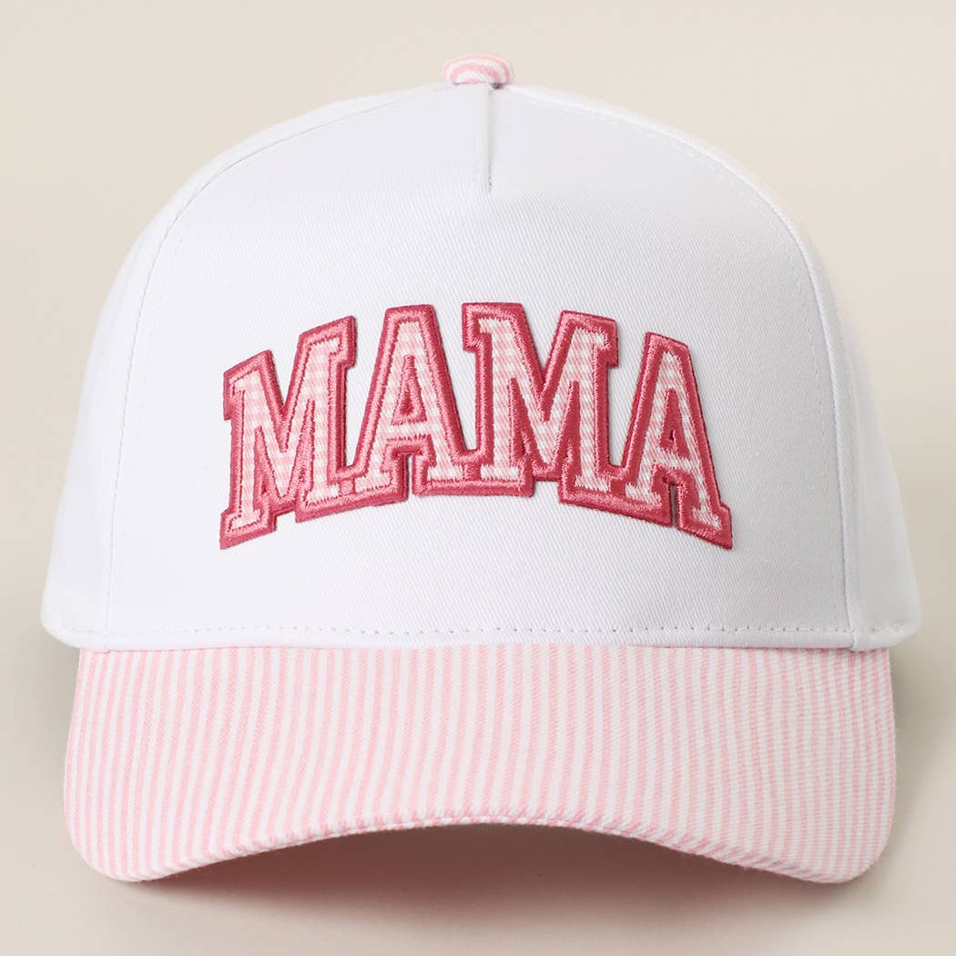MAMA Gingham Hat