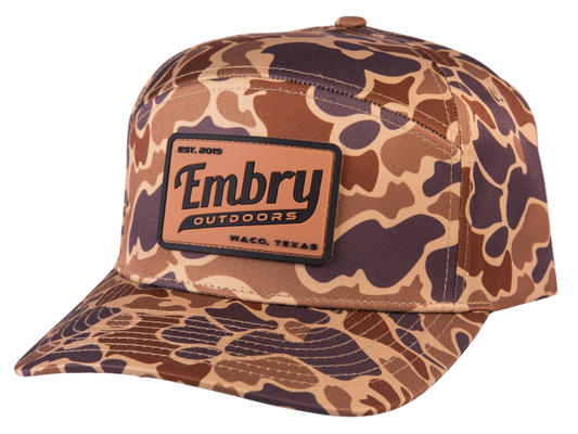 Duck Camo 6 Panel "Retro" Trucker