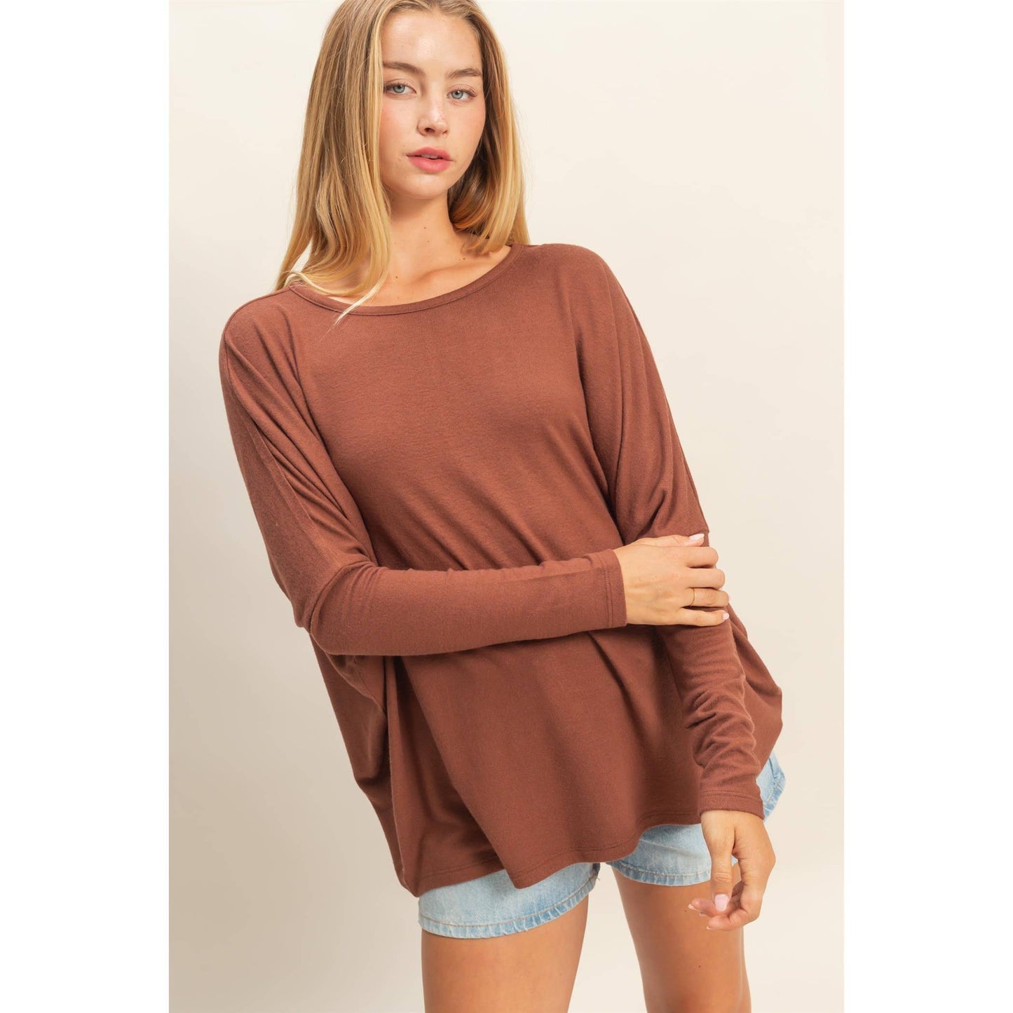 Dolman Long Sleeve Top