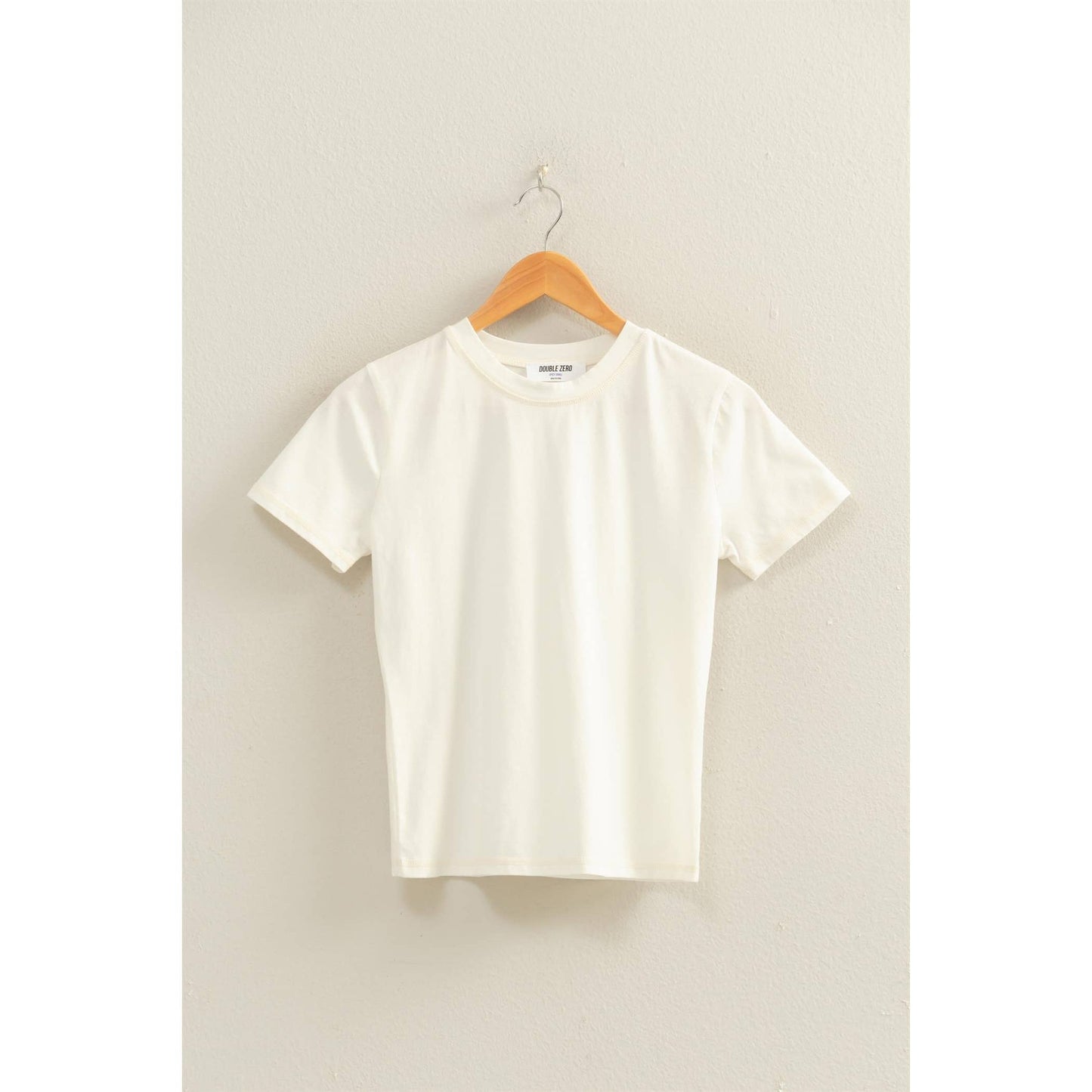 White Baby Tee