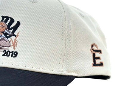 Cream/Black "Sprig" Trucker