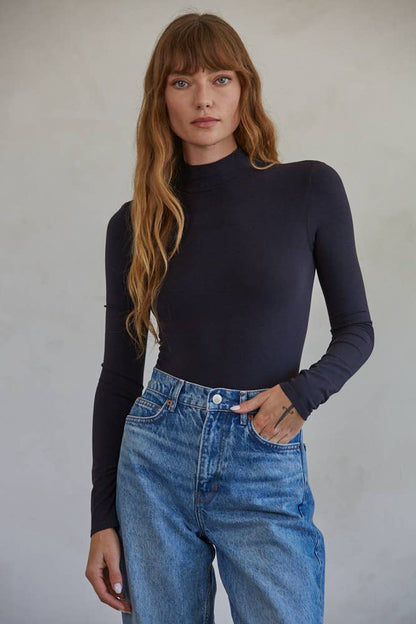 Seamless Mock Bodysuit