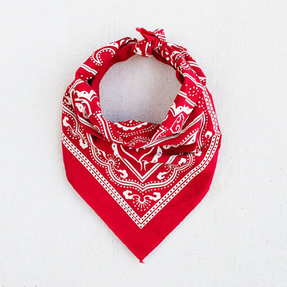 Western Bandana- Red