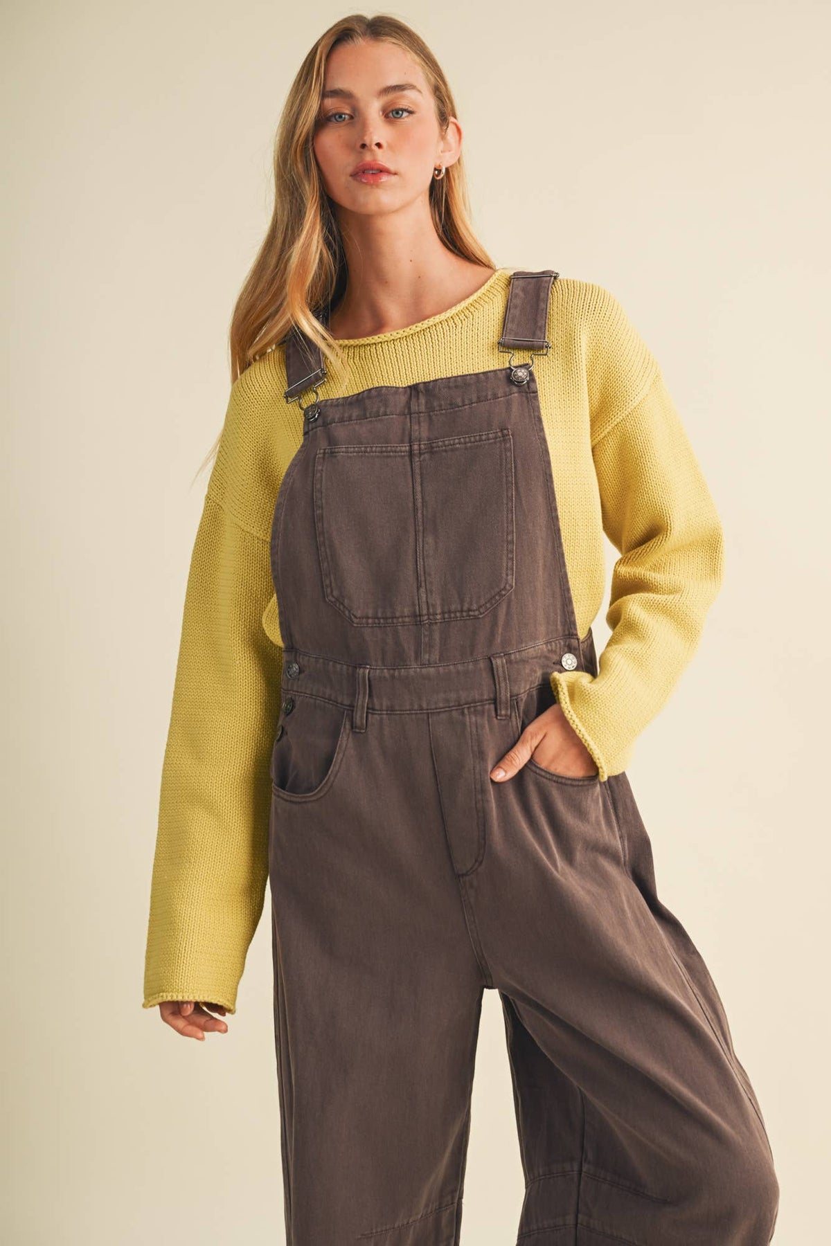 Vintage-Washed Overall