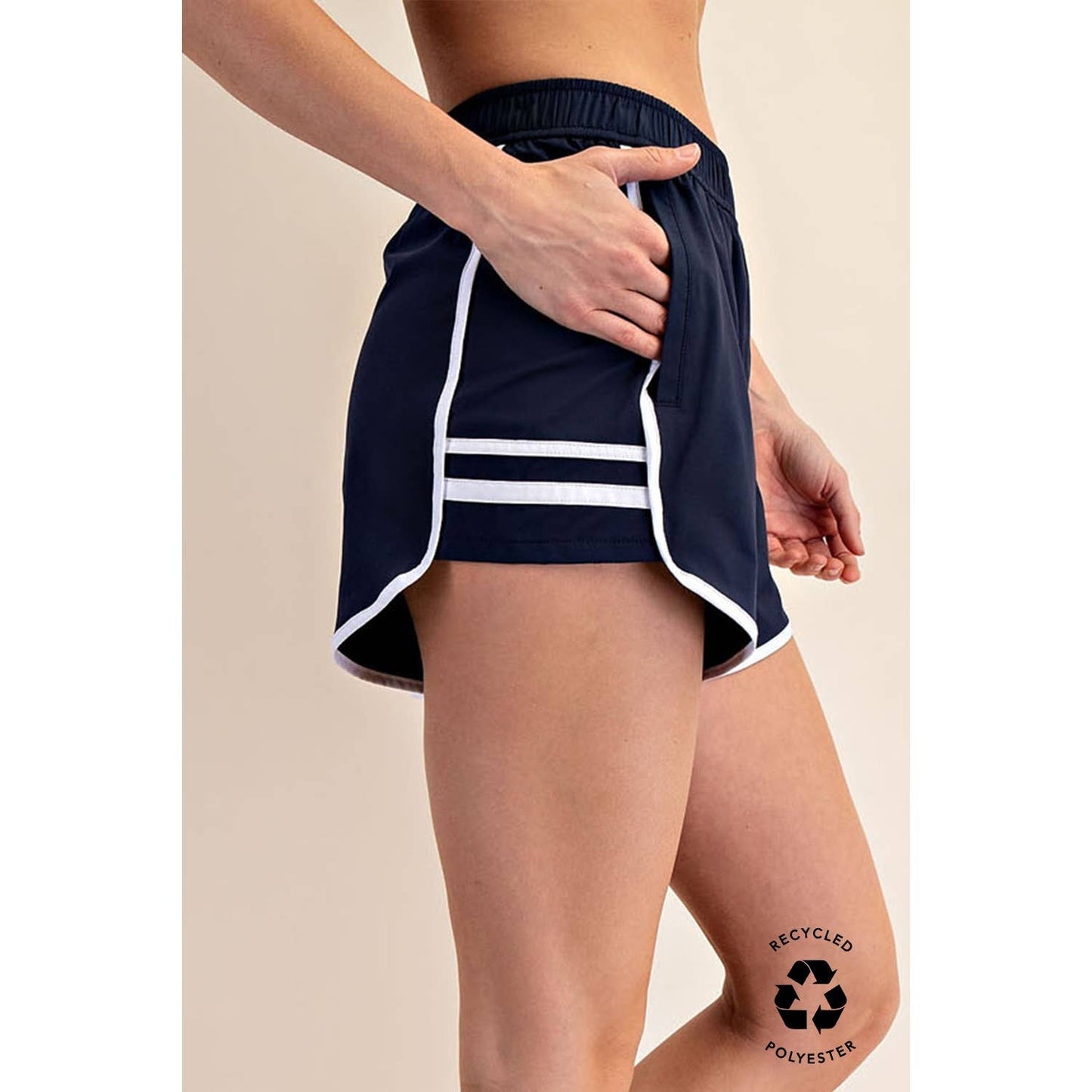 RECYCLED BUTTER TIGER SHORT